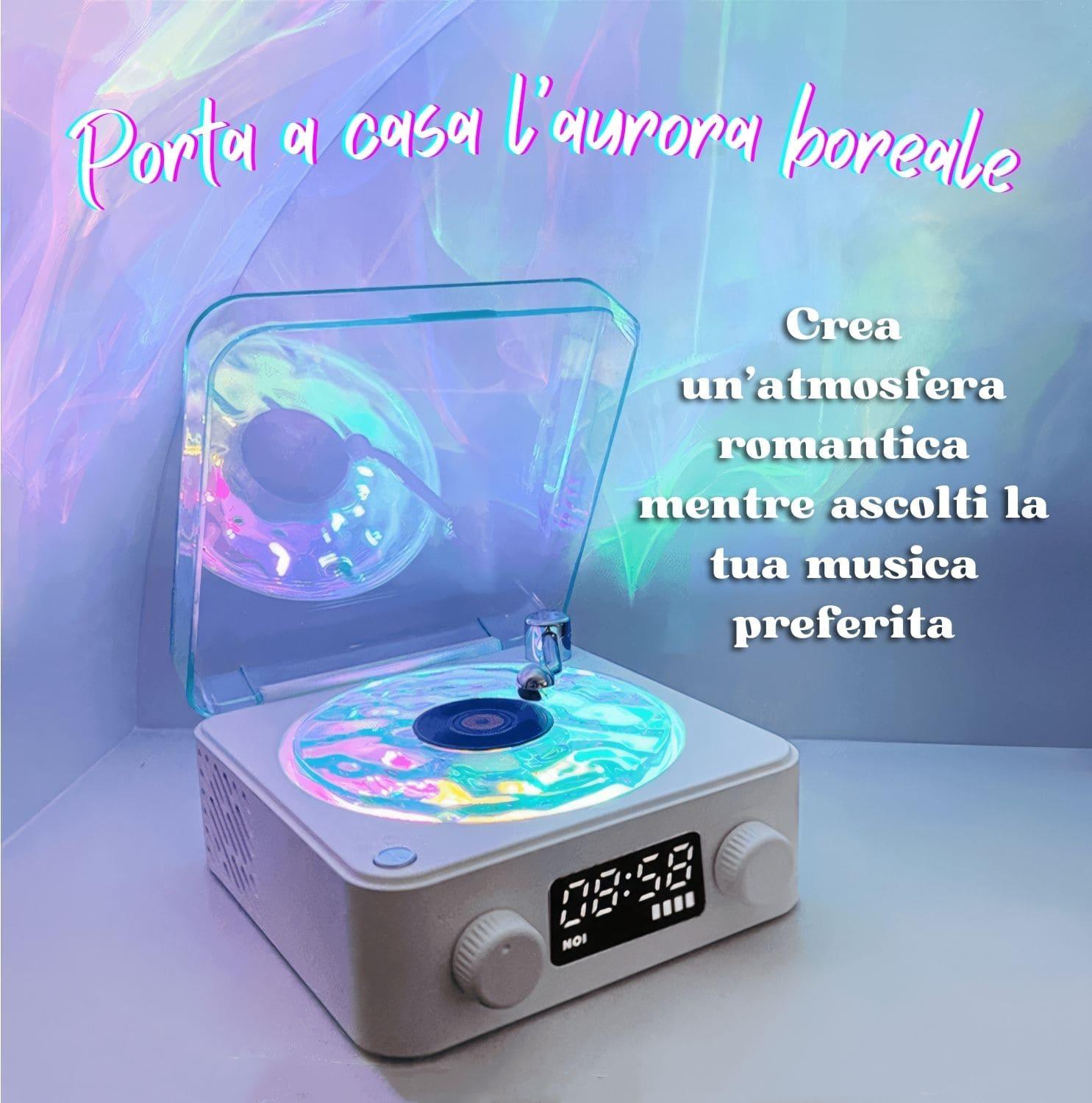 DREAMLAMP™ | Giradischi Bluetooth con Proiettore Magico