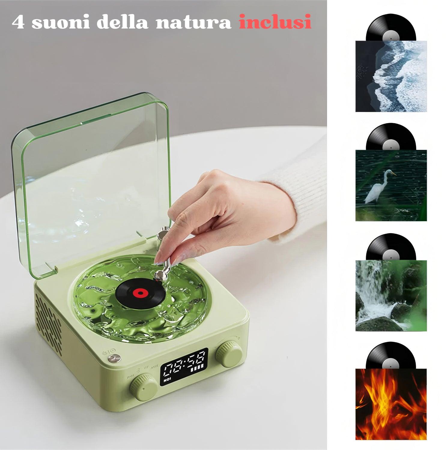 DREAMLAMP™ | Giradischi Bluetooth con Proiettore Magico