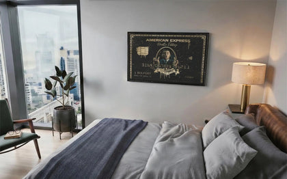 The Wolf Wall Street | American Express Custom Poster