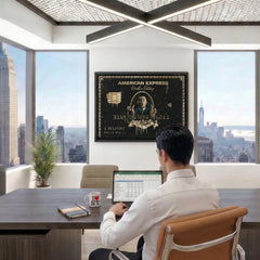 The Wolf of Wall Street | American Express Custom Poster