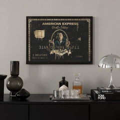The Wolf of Wall Street | American Express Custom Poster