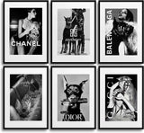 Collezione di moda in bianco e nero | BUNDLE Digitale | Download istantaneo