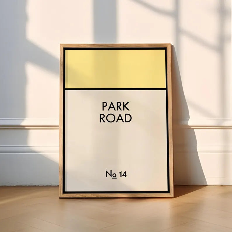 Personalised House Name and Address Print - New Home Gift - DreamBrothers