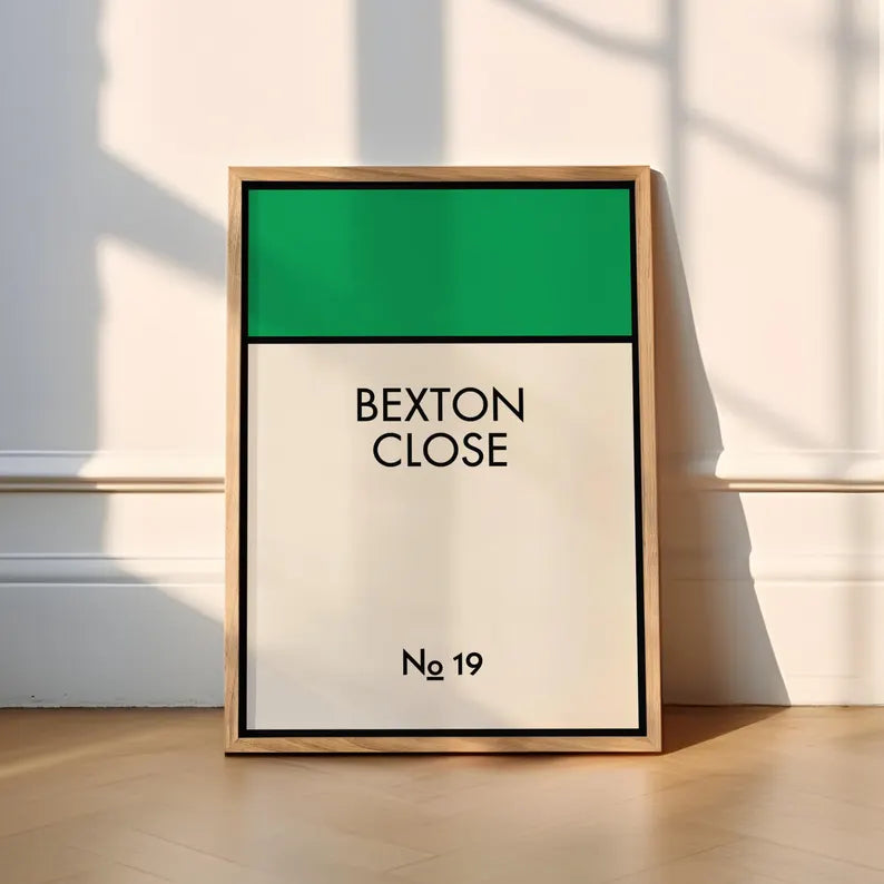 Personalised House Name and Address Print - New Home Gift - DreamBrothers