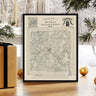 Dallas County Grunge Map, Texas Vintage Poster, USA Travel Gift, Printable Old City Map, Rare Item Collection, Wall Renovation