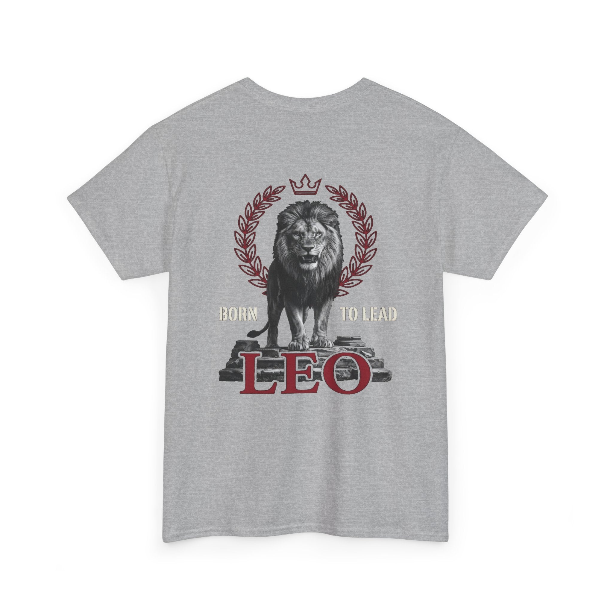 Leo Zodiac Lion Tee | Born To Lead - DreamBrothers