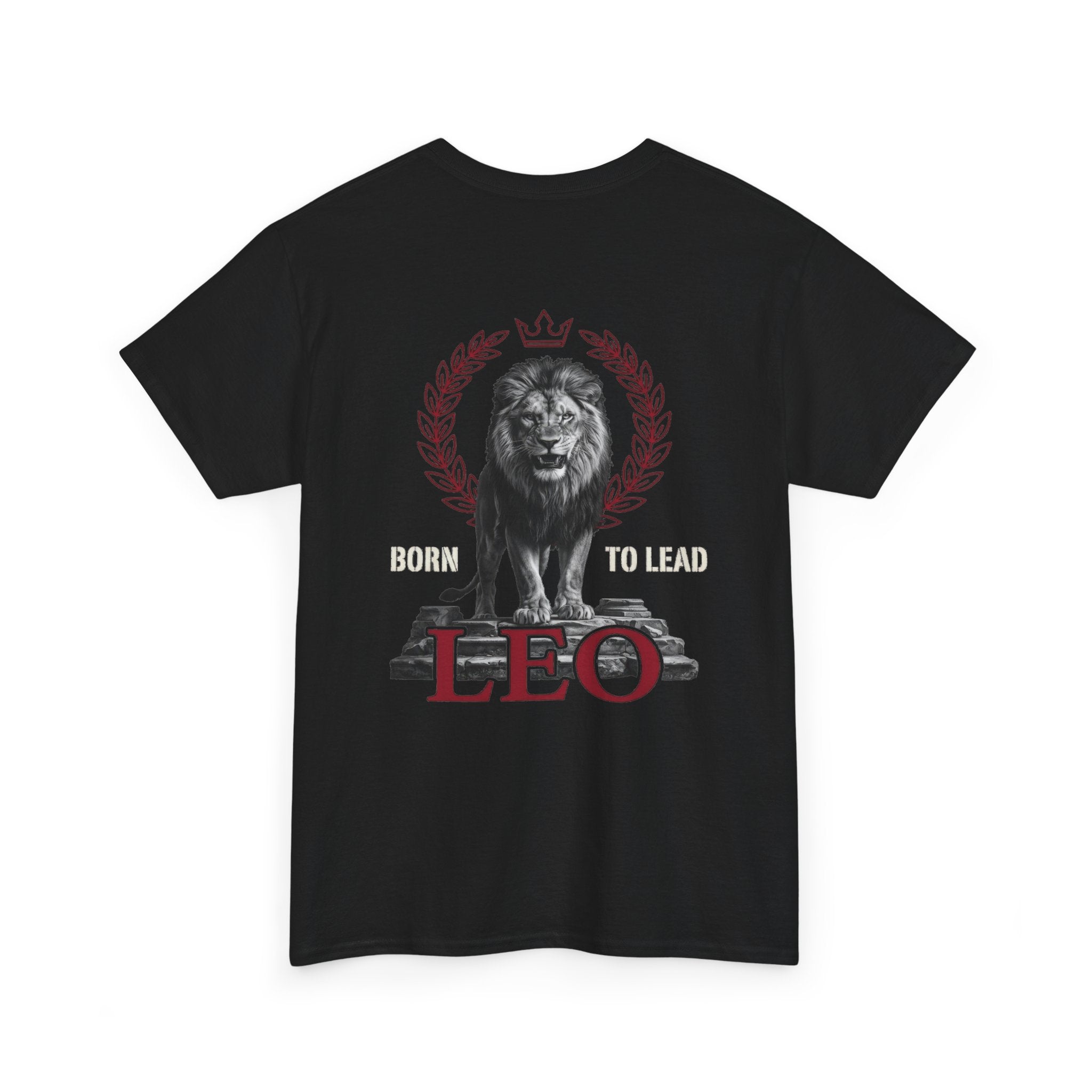 Leo Zodiac Lion Tee | Born To Lead - DreamBrothers