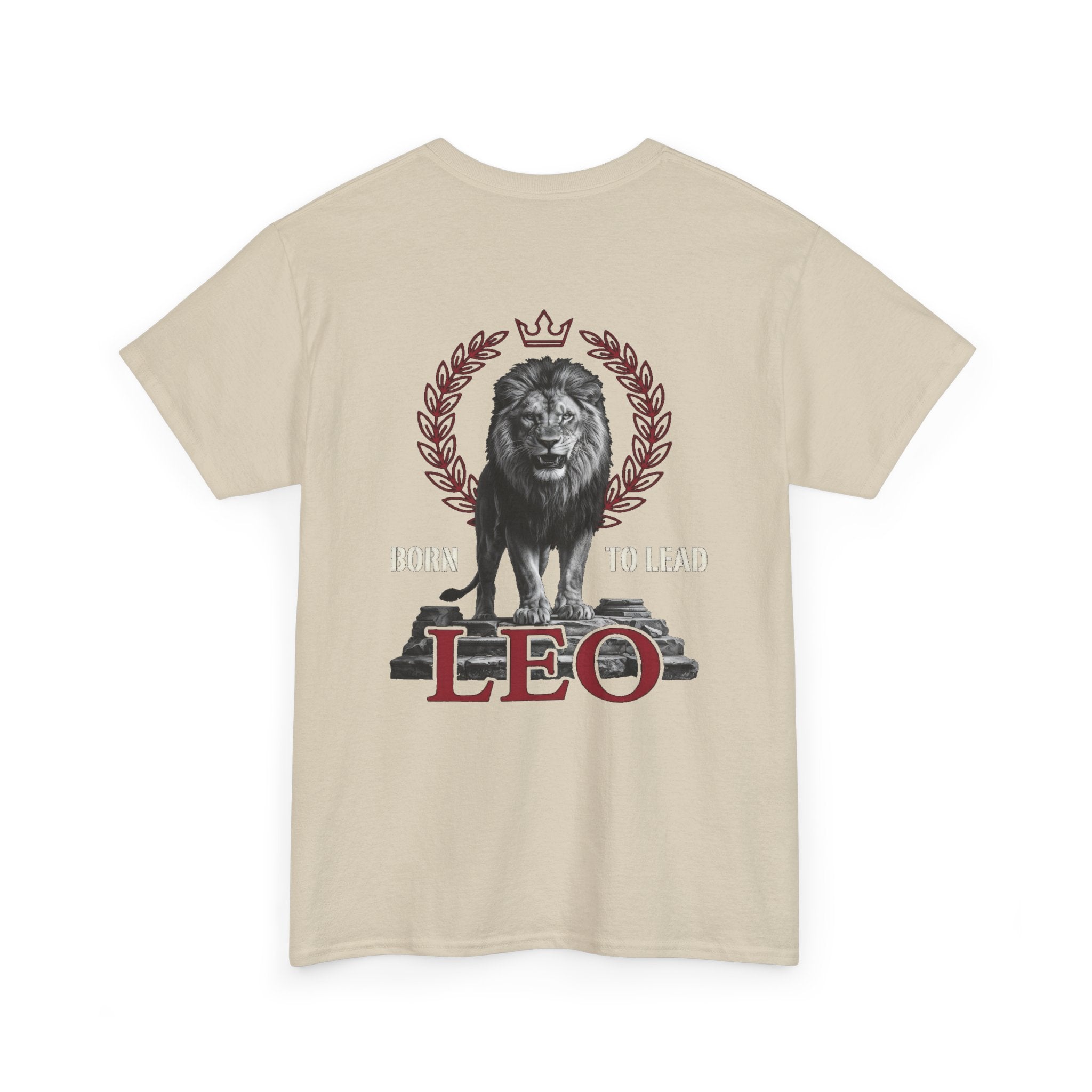 Leo Zodiac Lion Tee | Born To Lead - DreamBrothers