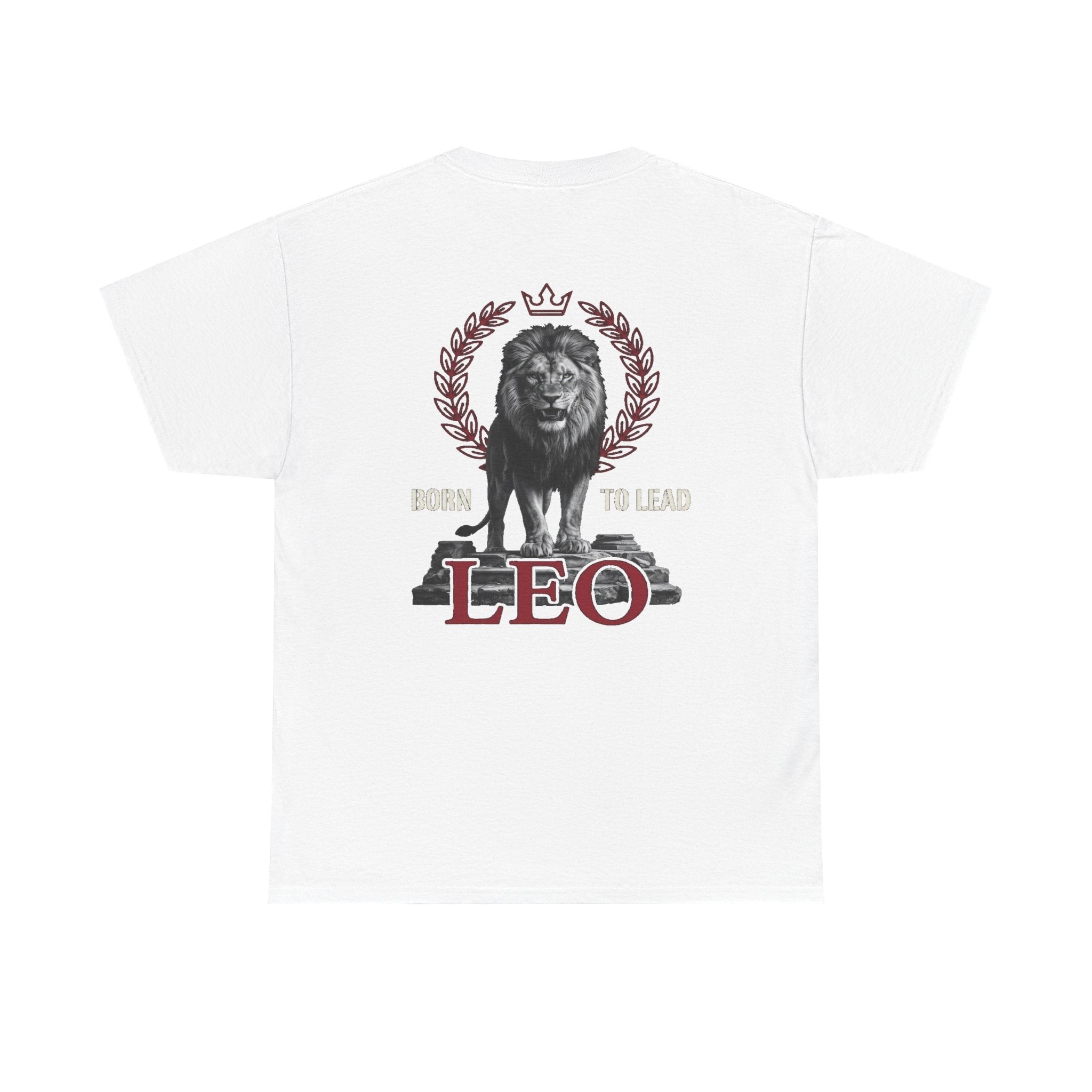Leo Zodiac Lion Tee | Born To Lead - DreamBrothers