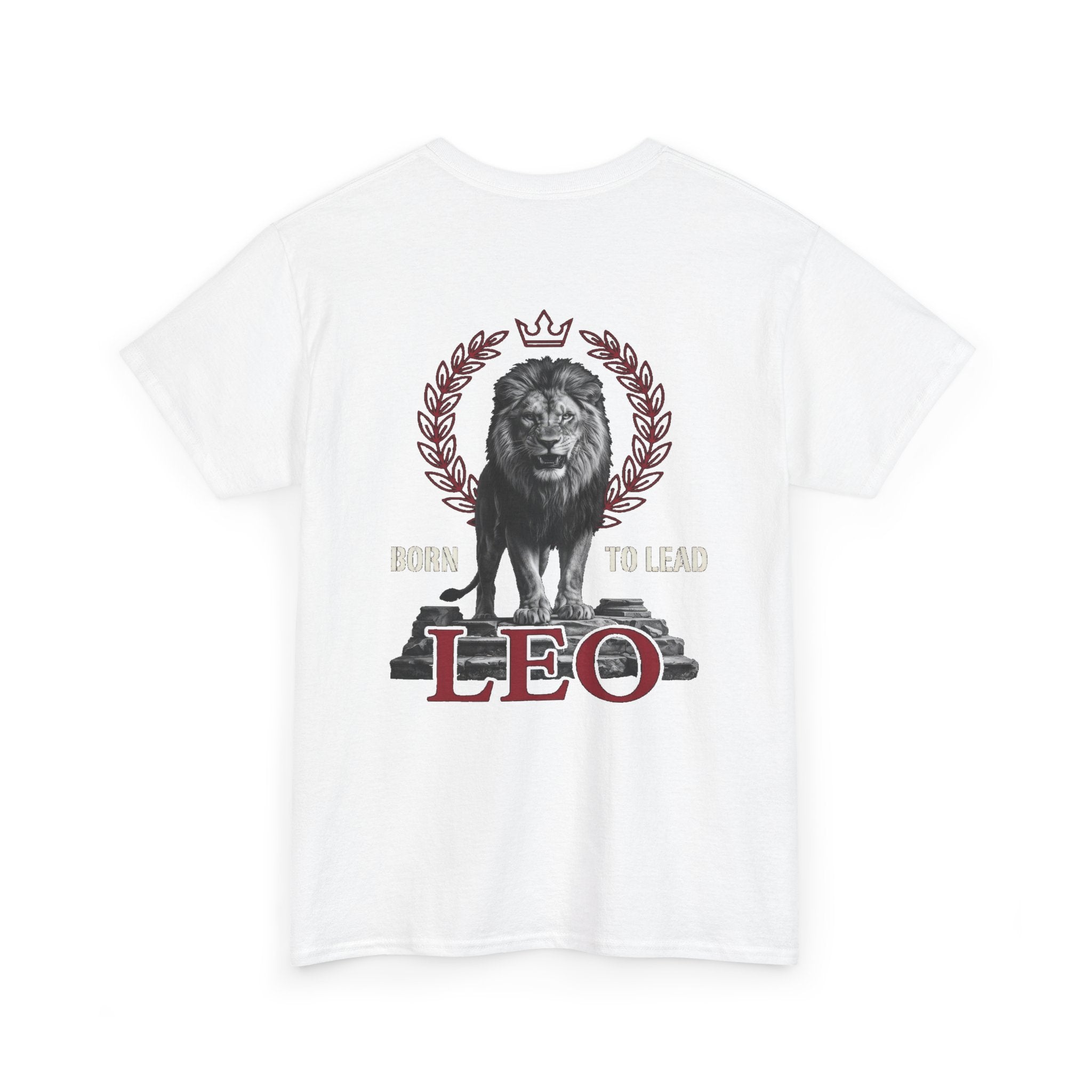 Leo Zodiac Lion Tee | Born To Lead - DreamBrothers