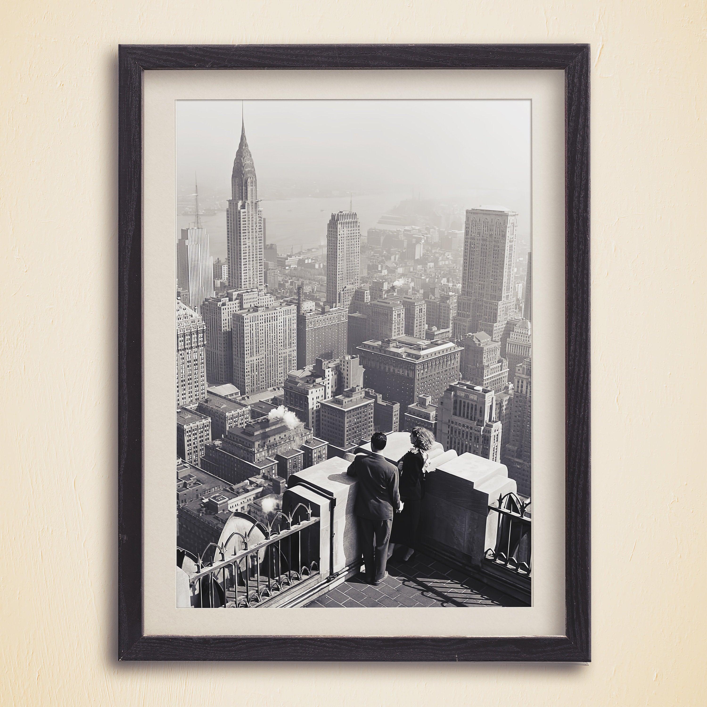 Chrysler Building Print, New York City Vintage Poster, Aesthetic Vintage Poster, Black And White Printable Photo, B&W, Travel Couple Gift - DreamBrothers