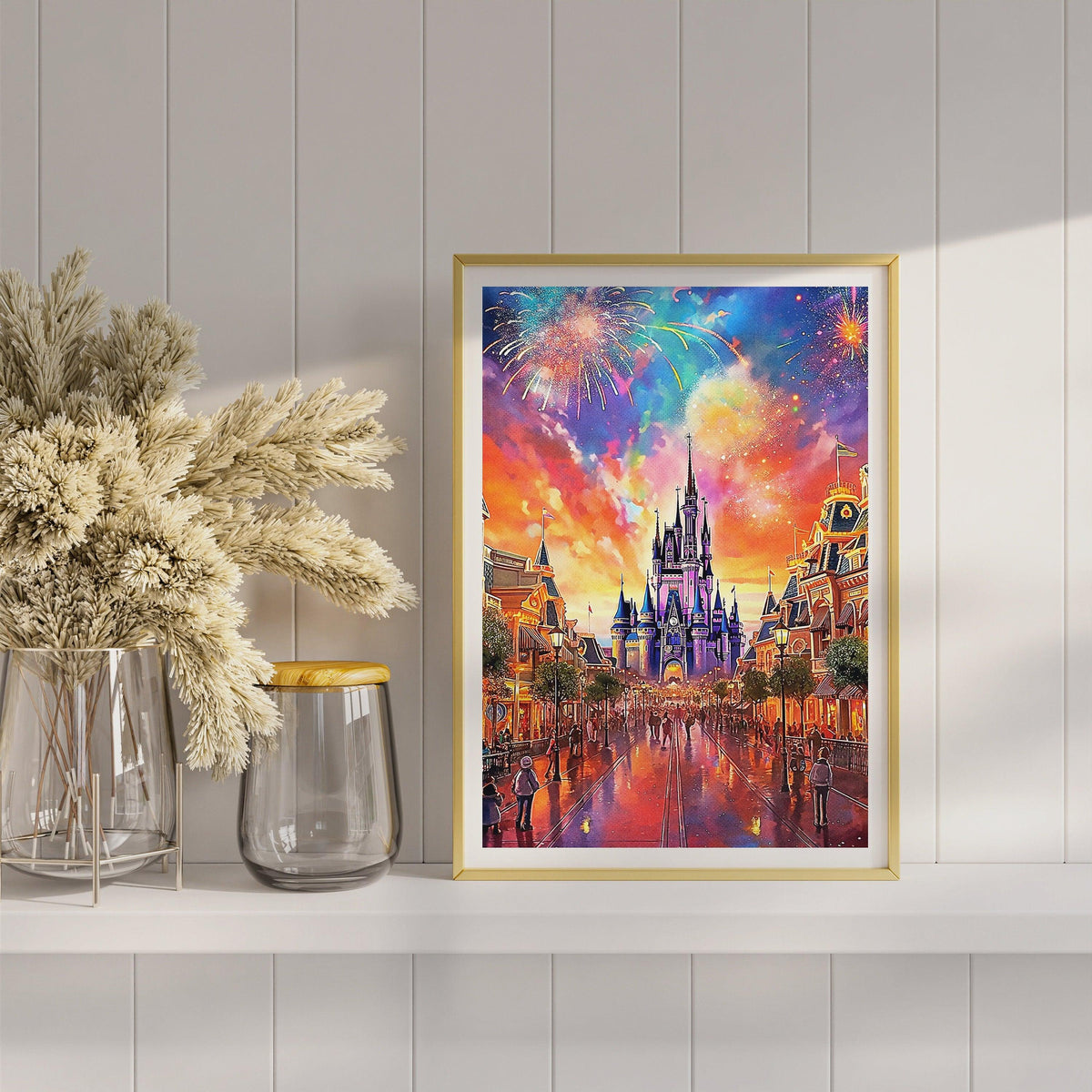 Orlando Colorful Theme Park Poster - DreamBrothers