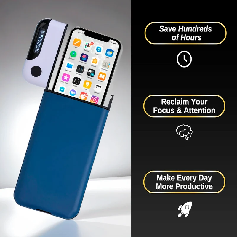 Timed Phone Locking Box for Self-Control - DreamBrothers