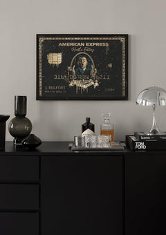 The Wolf Wall Street | Poster personalizzato American Express 