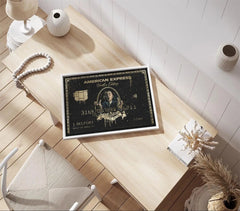 The Wolf Wall Street | Poster personalizzato American Express 