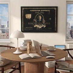 The Wolf of Wall Street | American Express Custom Poster